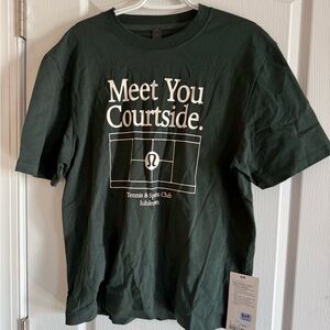 lululemon athletica Forest Green Graphic Tee